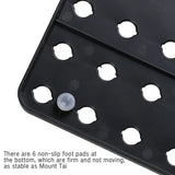 Adjustable Telescopic Dish Drying Rack Pegboard