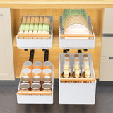 Multi-Functional Pull-Out Cabinet Drawer Organizer