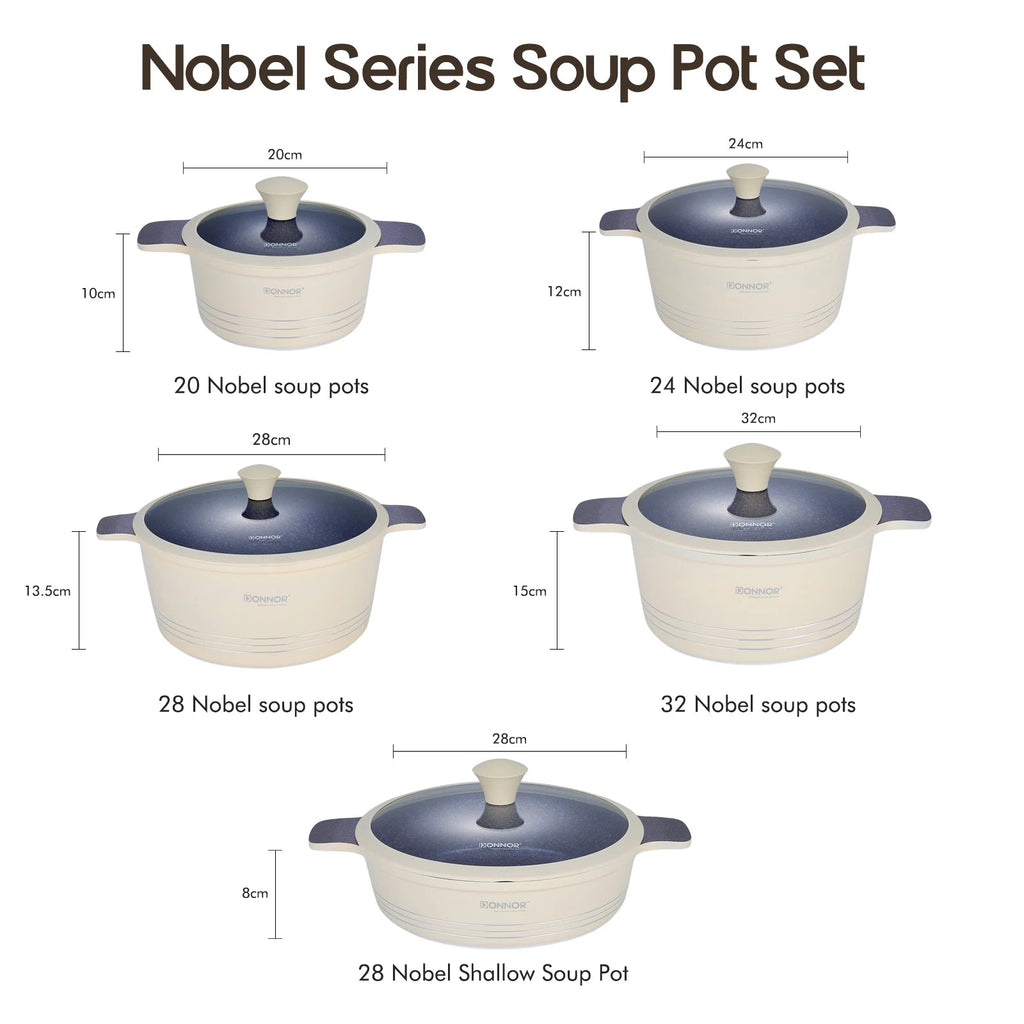 15-Piece Granite-Coated Ceramic Cookware Set – White, Purple, or Dark Grey PFAS, PFOA, and PTFE Free WHIMSICAL HOME OF CREATIONS