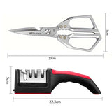 All-in-One Multifunctional Kitchen Scissors – With Case