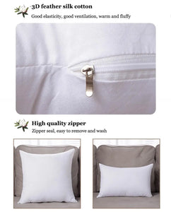 Ultra-Soft Decorative Pillow Inserts – Plush, Anti-Static, Everyday Comfort