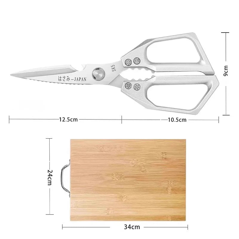 All-in-One Multifunctional Kitchen Scissors – With Case
