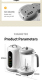 Multi-Functional Baby Food Maker – Steamer, Puree Blender & Milk Warmer with Temperature Display