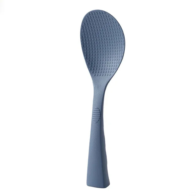 1PC Food Grade Silicone Rice Spoon Household Non Stick Pot Cooking Spoon High-temperature Resistant Kitchen Tools