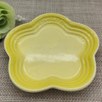 High-Gloss, high-quality Ceramic Blossom Dish – 14 cm in assorted vibrant colours WHIMSICAL HOME OF CREATIONS