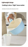 5-Piece Nonstick smooth Porcelain Coated Cookware Set