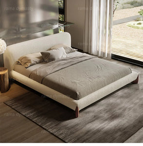 Luxurious Upholstered Bed with Retro Moroccan Charm king and Queen size