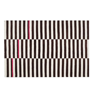 French Retro Art Deco Minimalist Plush Area Rug