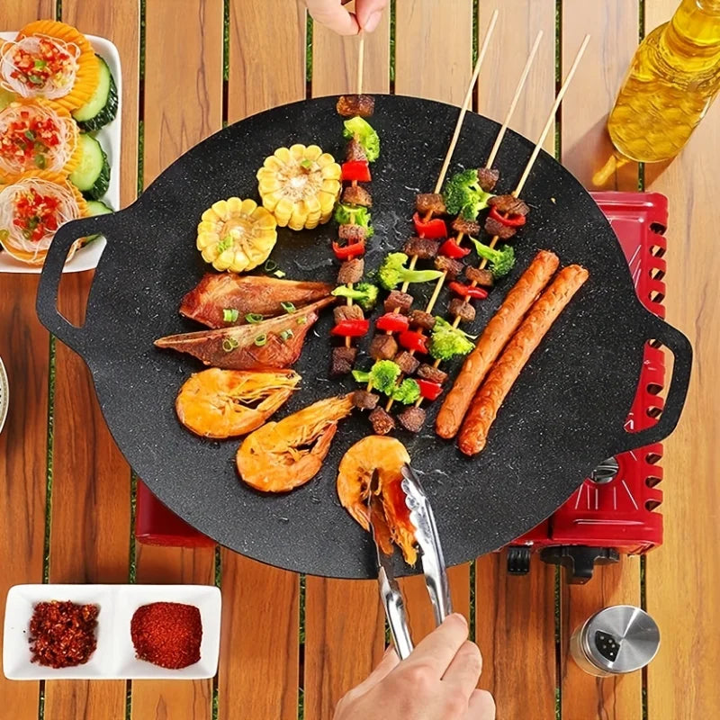 All-Purpose Non-Stick Grill Pan – Indoor, Outdoor & Travel Friendly WHIMSICAL HOME OF CREATIONS