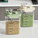 Ocean Green & Cream Double-Sealed Storage Containers – Aesthetic & Durable