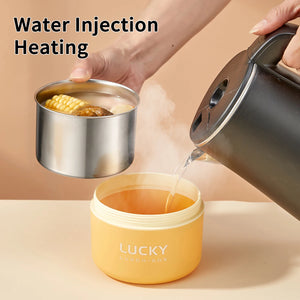 Portable Thermal 304 Stainless Steel Food Containers – Stackable & long term Insulated Microwave Safe