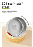 Portable Thermal 304 Stainless Steel Food Containers – Stackable & long term Insulated Microwave Safe