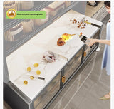 Luxury Rock Slab Kitchen Buffet & Sideboard Display