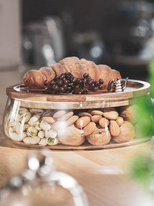 Creative Glass Round Food Storage Containers – Stackable & Unique Design