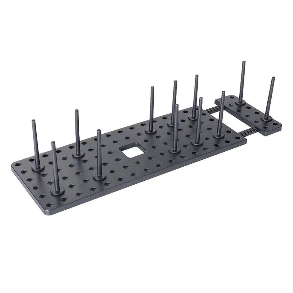 Adjustable Telescopic Dish Drying Rack Pegboard
