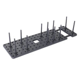 Adjustable Telescopic Dish Drying Rack Pegboard