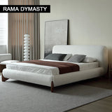 Luxurious Upholstered Bed with Retro Moroccan Charm king and Queen size