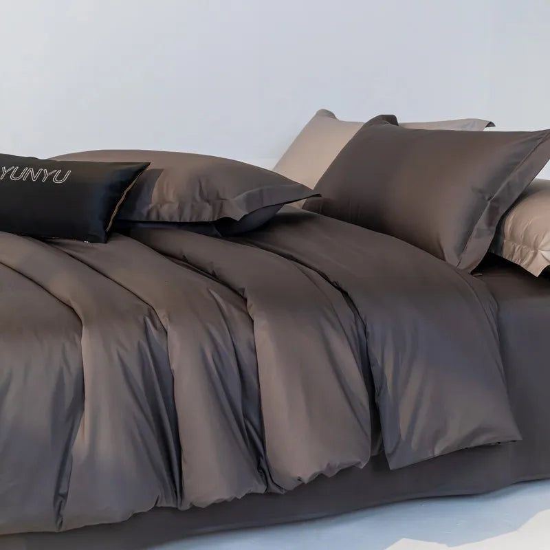 Luxury 1500 Thread Count Egyptian Pure Cotton Bedding Set – 100% Pure Cotton, Breathable & Ultra Soft 4-Piece Set WHIMSICAL HOME OF CREATIONS