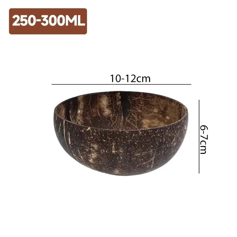 Handcrafted Eco-Friendly Coconut Bowls WHIMSICAL HOME OF CREATIONS