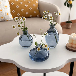 Modern Retro 3-Piece Mini Vase Set – Stunning Tabletop Decoration