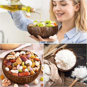 Handcrafted Eco-Friendly Coconut Bowls