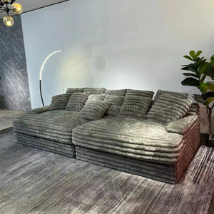 Kawaii Luxury Nordic Sofa – Cloud-Like Comfort & Timeless Elegance