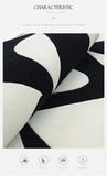 French Retro Art Deco Minimalist Plush Area Rug