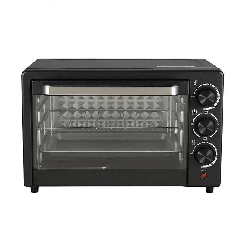 21–30L Multifunction Electric Oven & Grill – Large Capacity, Black