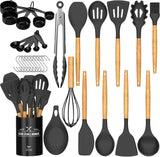 33 PCS Silicone Cookware Set Kitchen Cooking Tools high-quality