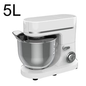 10L Chef Stainless Steel Electric Mixer – 1500W High Power with 6L Bowl & Splash-Proof Cover