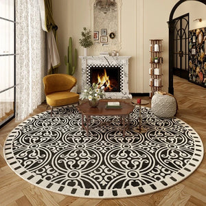 Luxury French Retro Vintage Non-Slip Round Area Rug
Bring Timeless Elegance