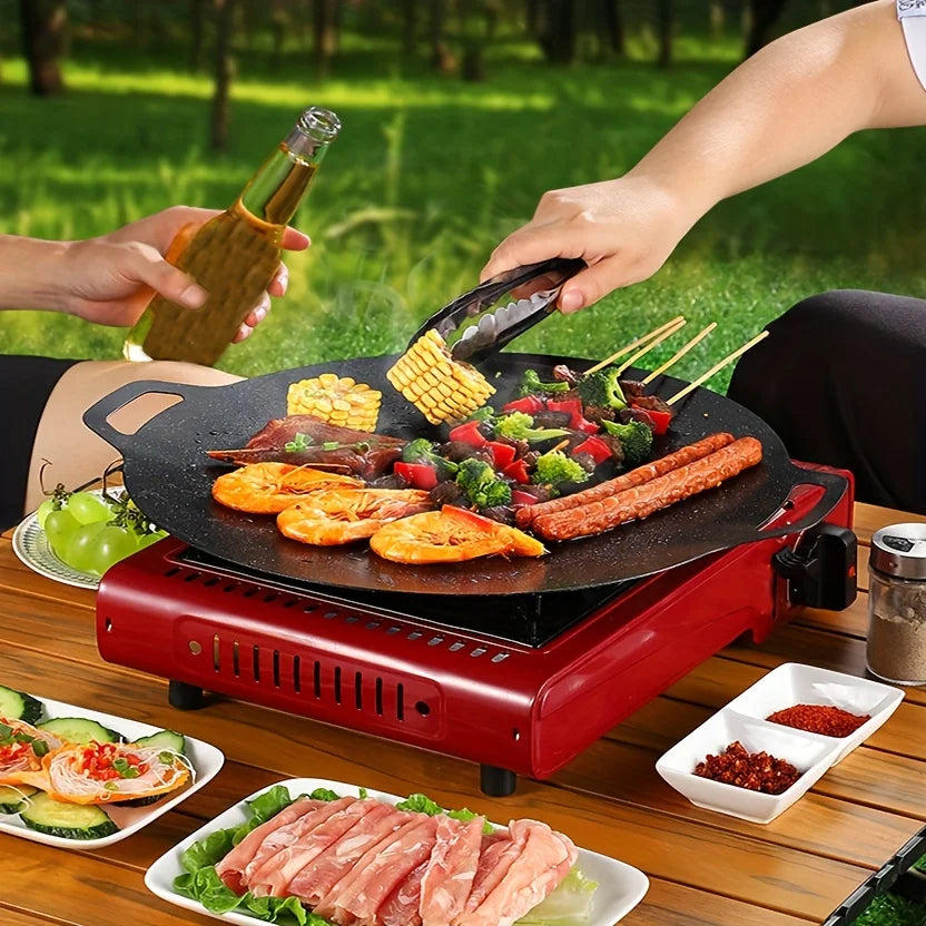 All-Purpose Non-Stick Grill Pan – Indoor, Outdoor & Travel Friendly