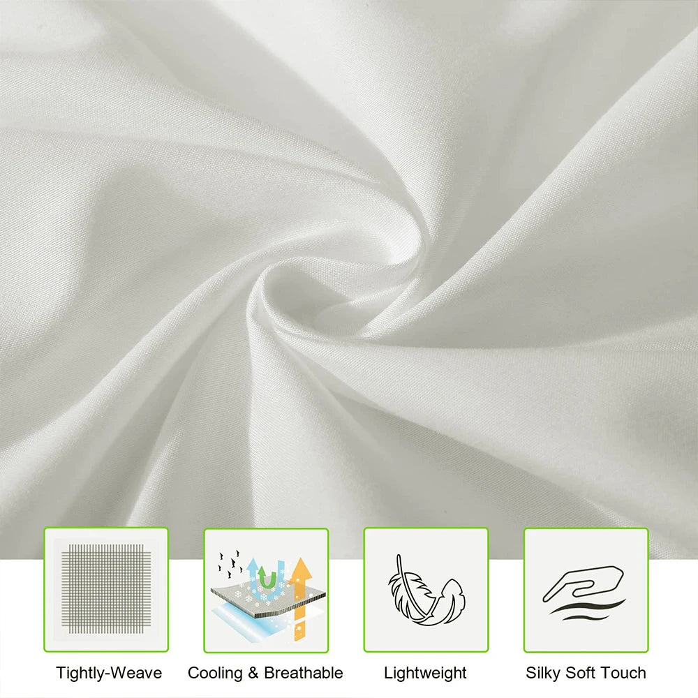 Luxury 300 TC Polyester Microfiber Sheets – Silky Soft, Wrinkle-Free, Deep Pockets, Fade-Resistant 4-Piece Set WHIMSICAL HOME OF CREATIONS
