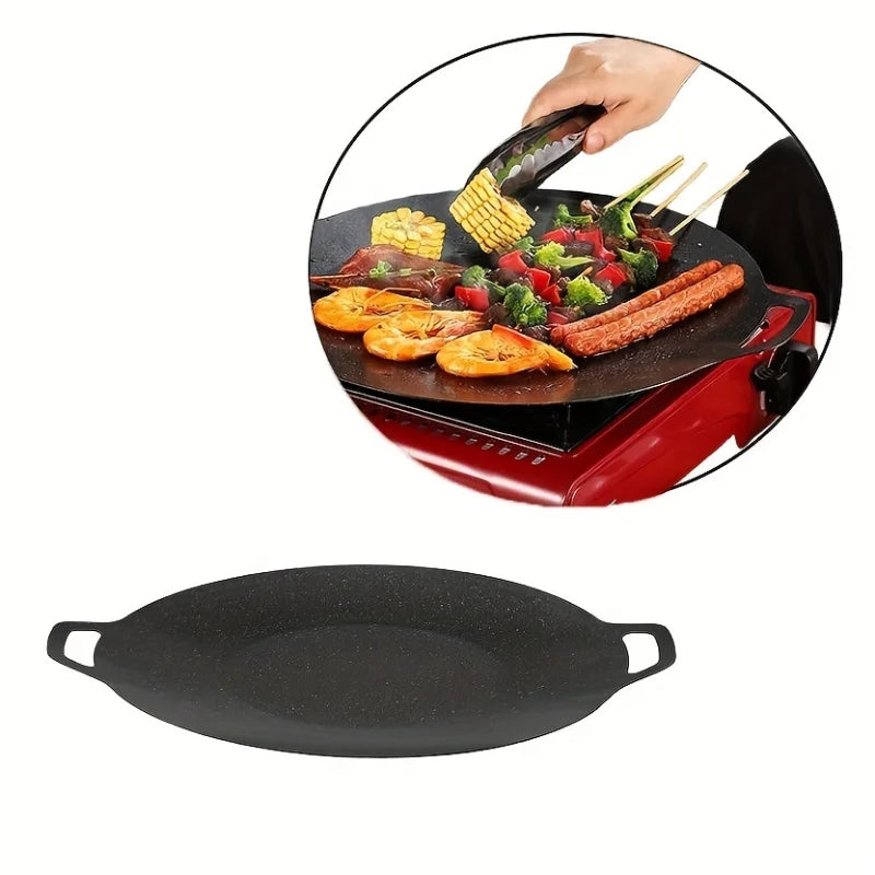 All-Purpose Non-Stick Grill Pan – Indoor, Outdoor & Travel Friendly