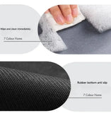 Mats Diatomite Bath Absorbent Anti Slip Floor Mat Foot Carpet Quick Dry Shower Toilet Rug Bathroom Kitchen Doormat Washable