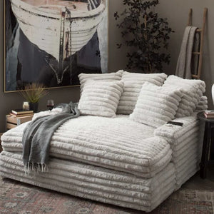 Kawaii Luxury Nordic Sofa – Cloud-Like Comfort & Timeless Elegance