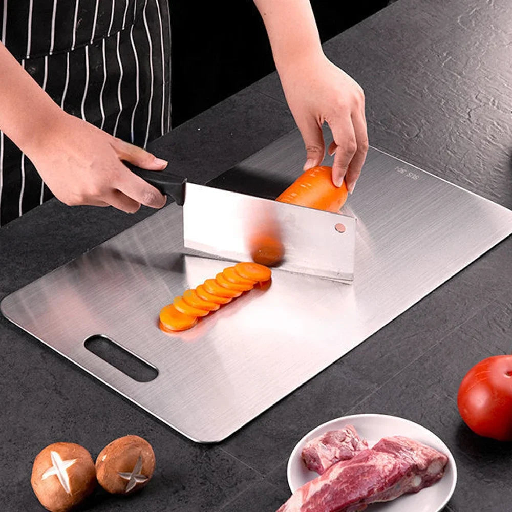 Next-Generation 316 Stainless Steel
“Healthy, Antibacterial & Eco-Friendly Chopping Board” WHIMSICAL HOME OF CREATIONS