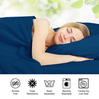 Luxury 300 TC Polyester Microfiber Sheets – Silky Soft, Wrinkle-Free, Deep Pockets, Fade-Resistant 4-Piece Set WHIMSICAL HOME OF CREATIONS