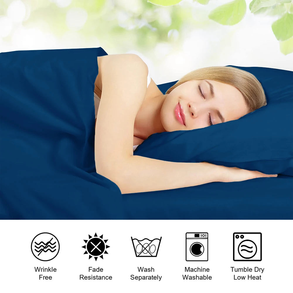 Luxury 300 TC Polyester Microfiber Sheets – Silky Soft, Wrinkle-Free, Deep Pockets, Fade-Resistant 4-Piece Set WHIMSICAL HOME OF CREATIONS