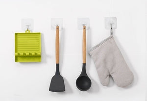 A Fresh Twist on Everyday Cooking – Spoon & Lid Holder with Non-Slip Pad