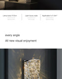 Luxury Crystal Wall Sconce – High-End K9 Crystal Light Fixture