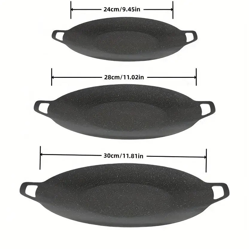 All-Purpose Non-Stick Grill Pan – Indoor, Outdoor & Travel Friendly