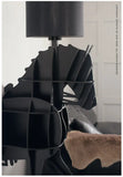 Luxury Horse Statue Wall-Mounted Display Shelf