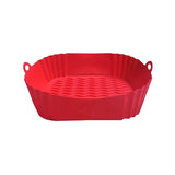 Say goodbye to sticky-burnt food. Silicone Reusable Air Fryer Tray Moulds