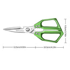 All-in-One Multifunctional Kitchen Scissors – With Case WHIMSICAL HOME OF CREATIONS