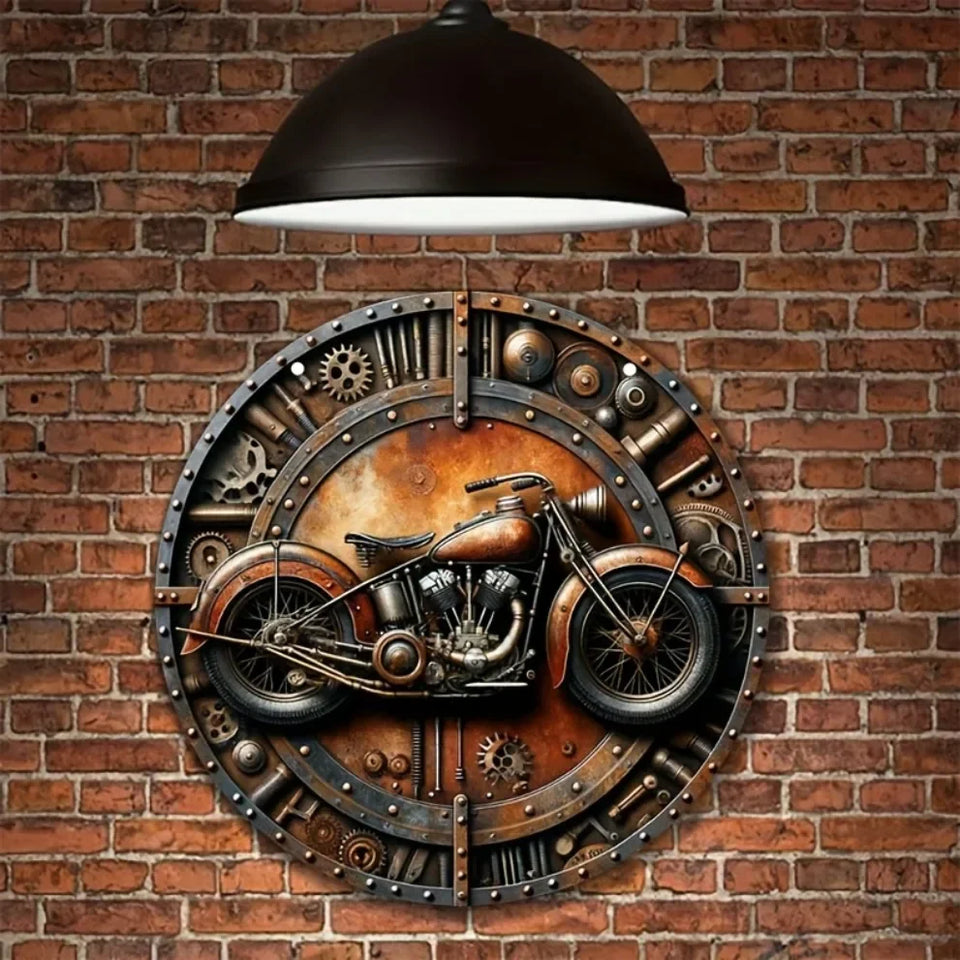 Modern Iron Sheet Art Autumn Harvest Porch Decor