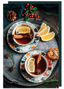 European Luxury Hand Painted Gold Bone China Coffee Cups & Saucers – 2-Piece High Gloss Set
