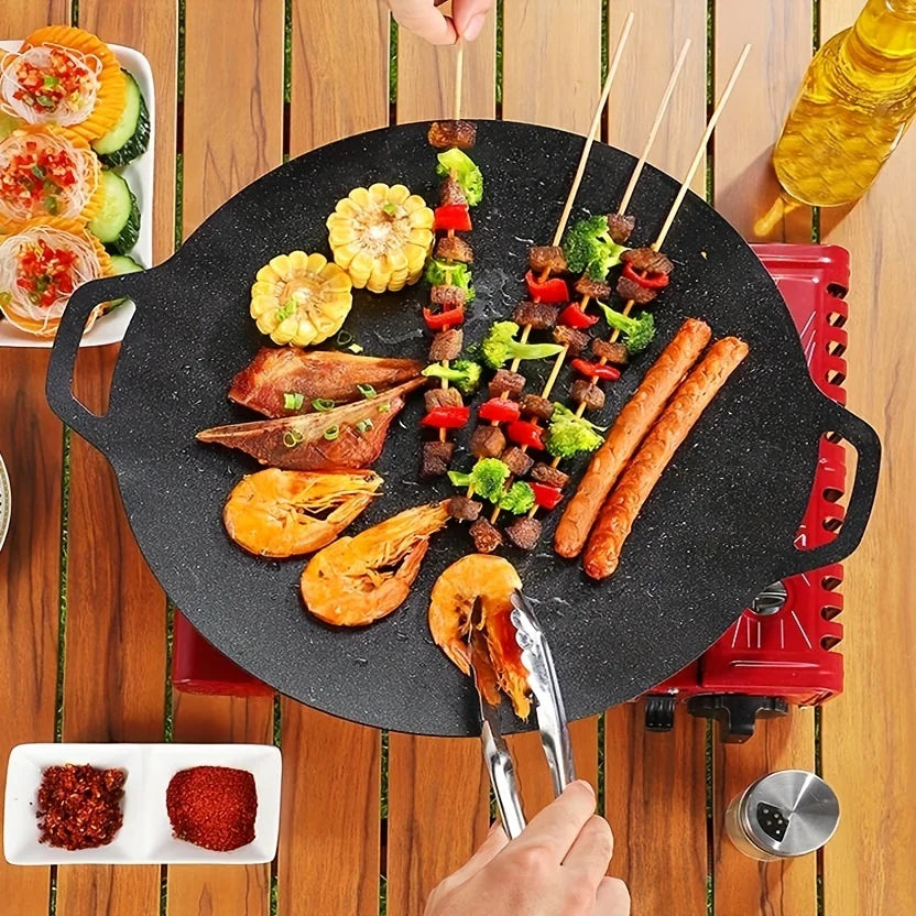 All-Purpose Non-Stick Grill Pan – Indoor, Outdoor & Travel Friendly