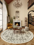 Luxury French Retro Vintage Non-Slip Round Area Rug
Bring Timeless Elegance
