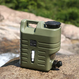 3.2 Gallon (6 Litres) Portable Water Container – BPA-Free Food Grade PE (Army Green)